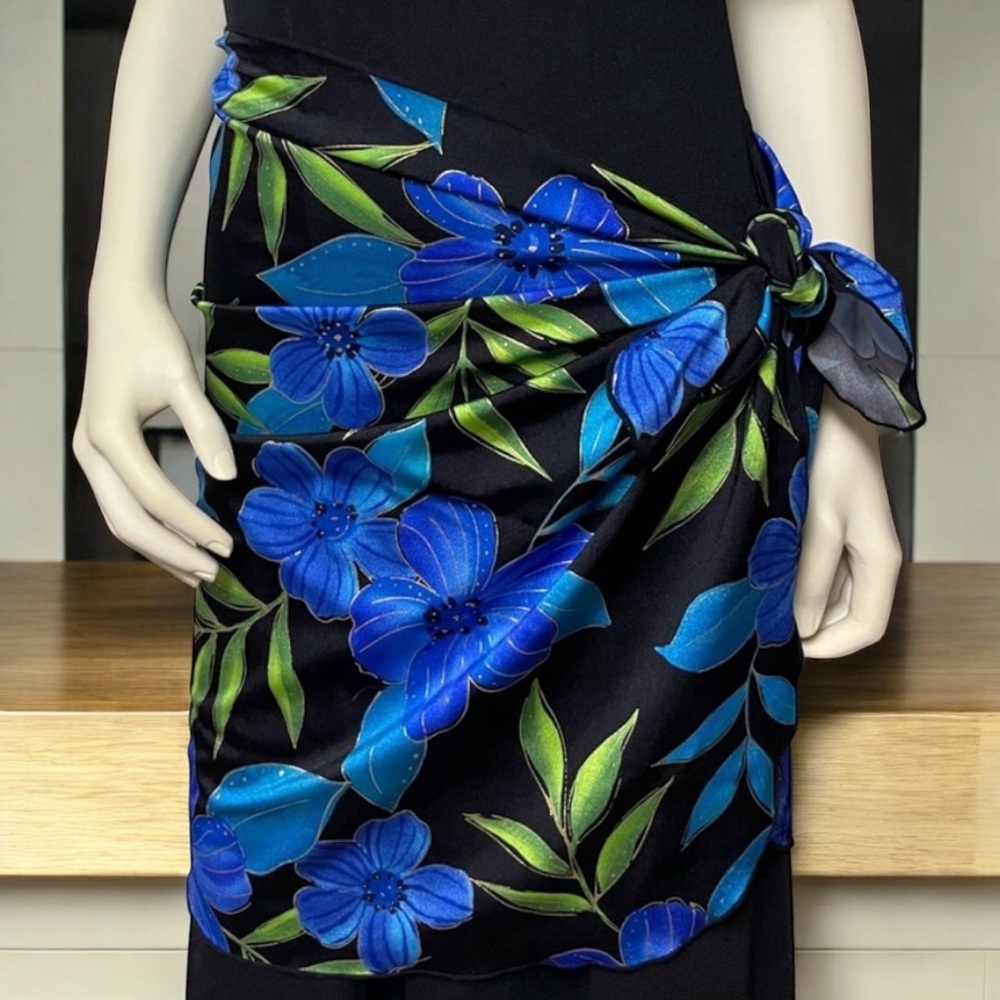 🆕 Great Lengths Swim Sarong Cover-up One Size NWT